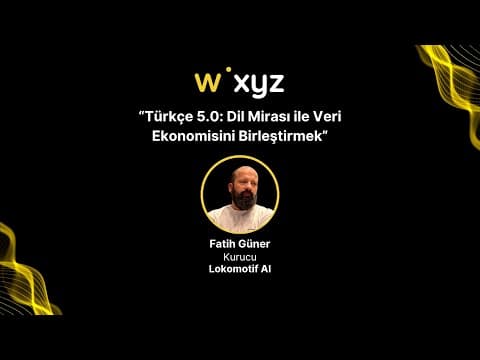 Türkçe 5.0: dil mirası ile veri ekonomisini birleştirmek
